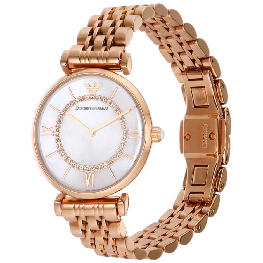 Emporio Armani Rose Gold Watch AR1909 view 2