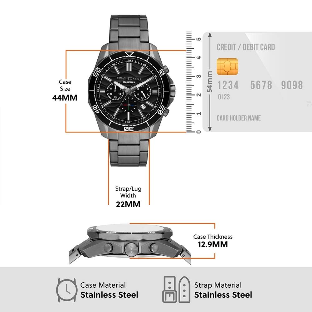 Armani Exchange Black AX1959I view 4