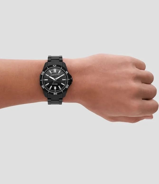 Armani Exchange Black Diver AX1952 view 2