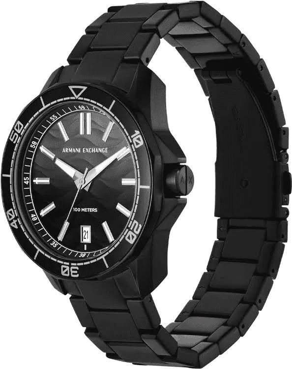Armani Exchange Black Diver AX1952 view 3