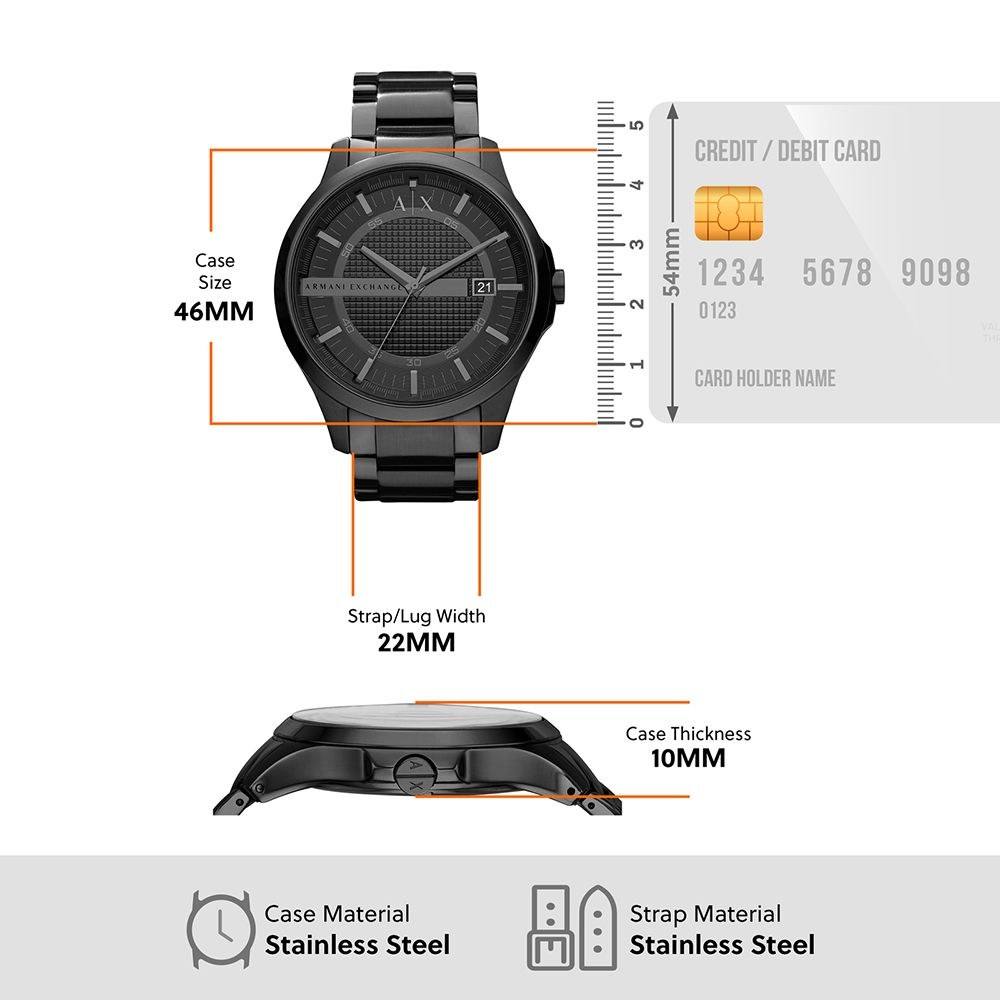 Armani Exchange Black AX2104 view 4