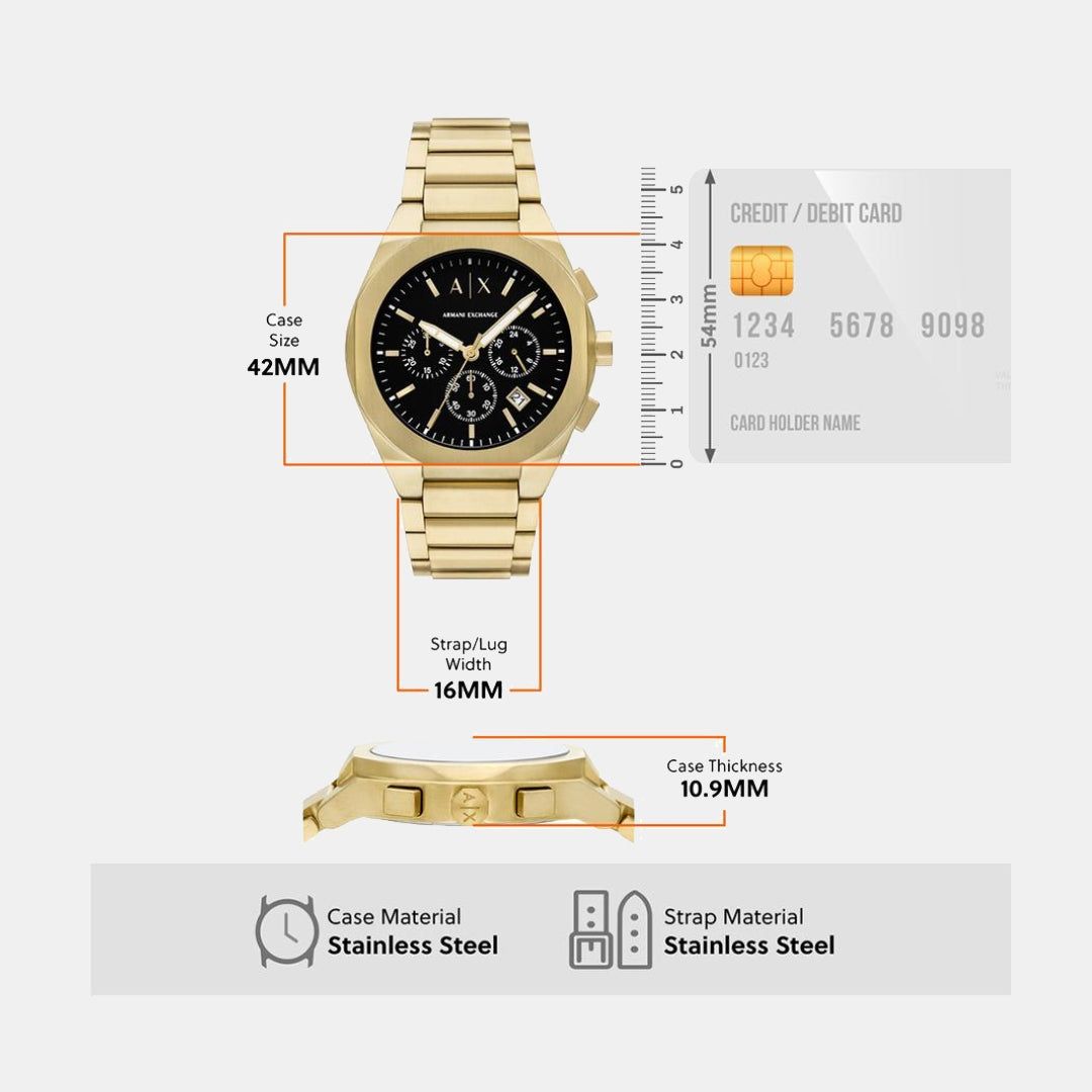 Armani Exchange Gold AX4180I view 5