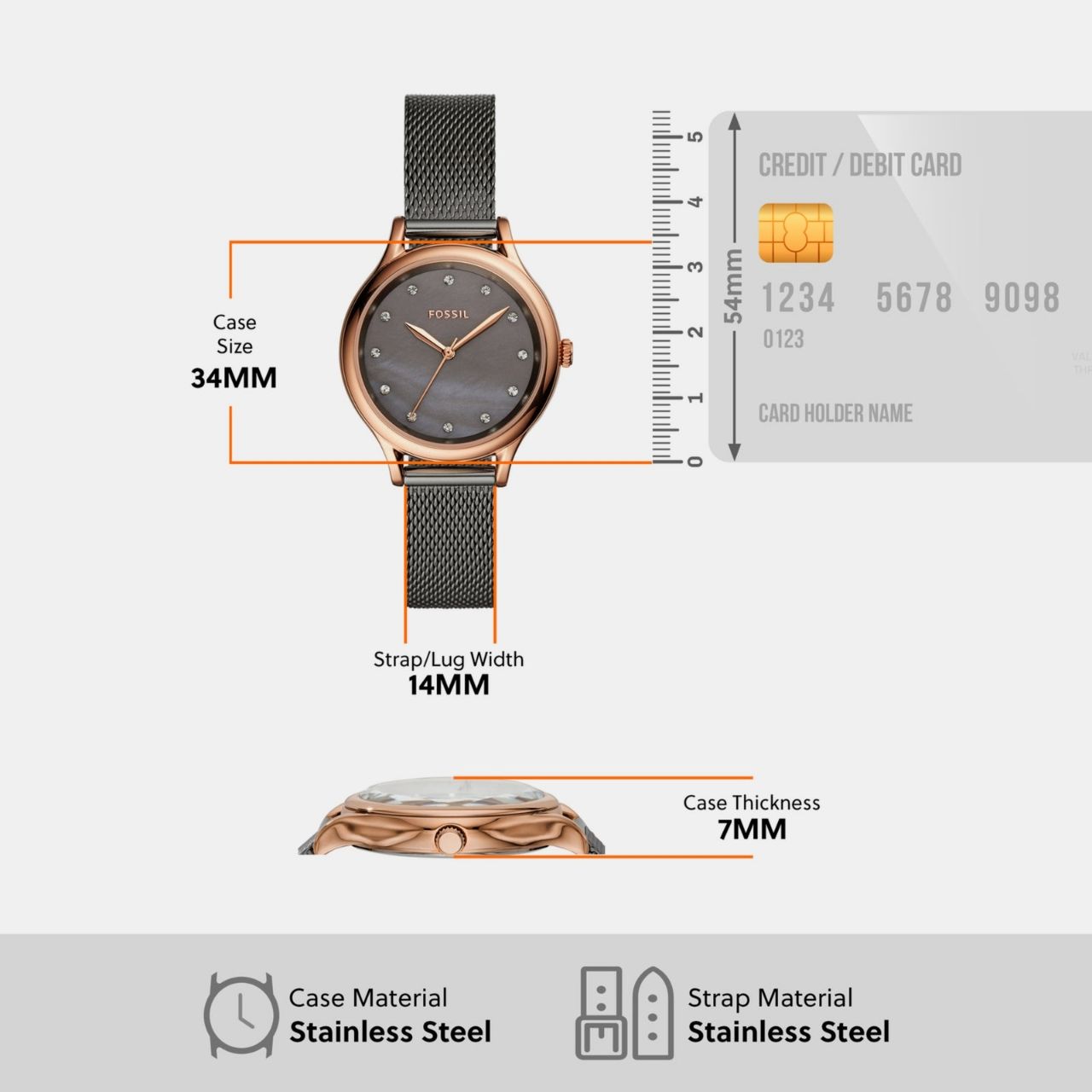 Fossil Womens BQ3393 view 2