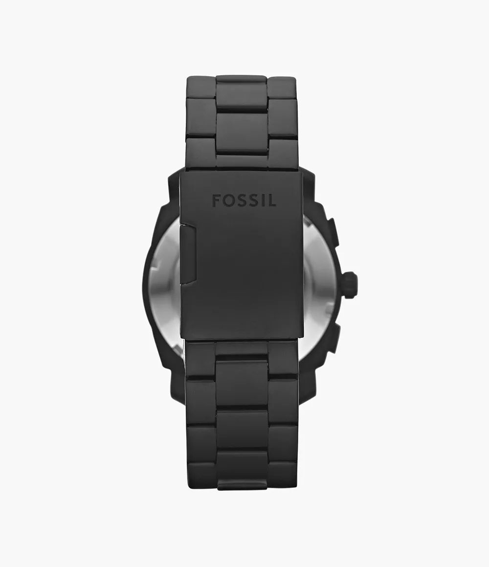 Fossil Black Chronograph Watch FS4682I view 3