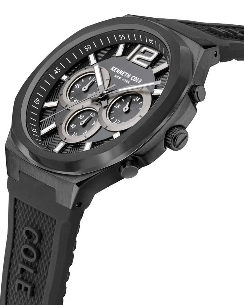 Kenneth Cole Black Chronograph NEKCWG0210490MN view 2