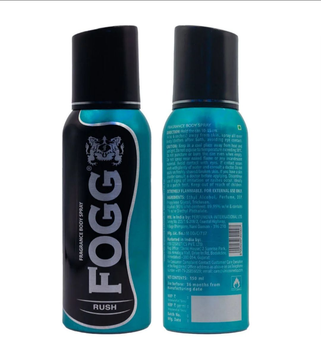 Fogg Rush Fragrance Body Spray view 2