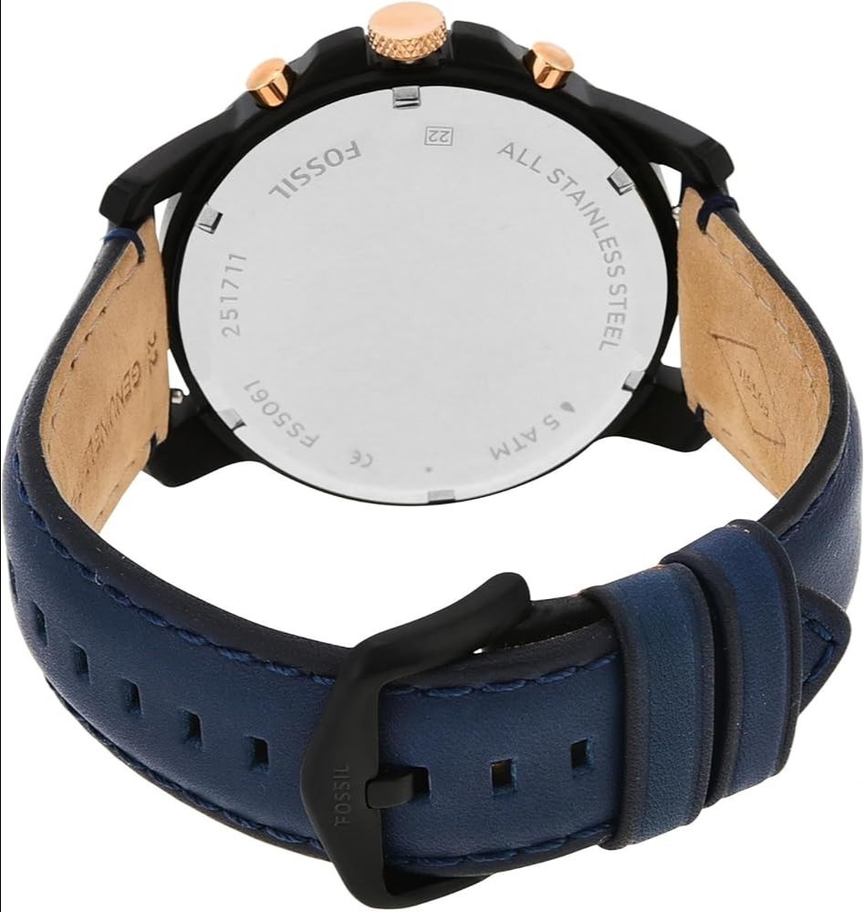 Fossil Mens Chronograph Watch FS5061 view 3