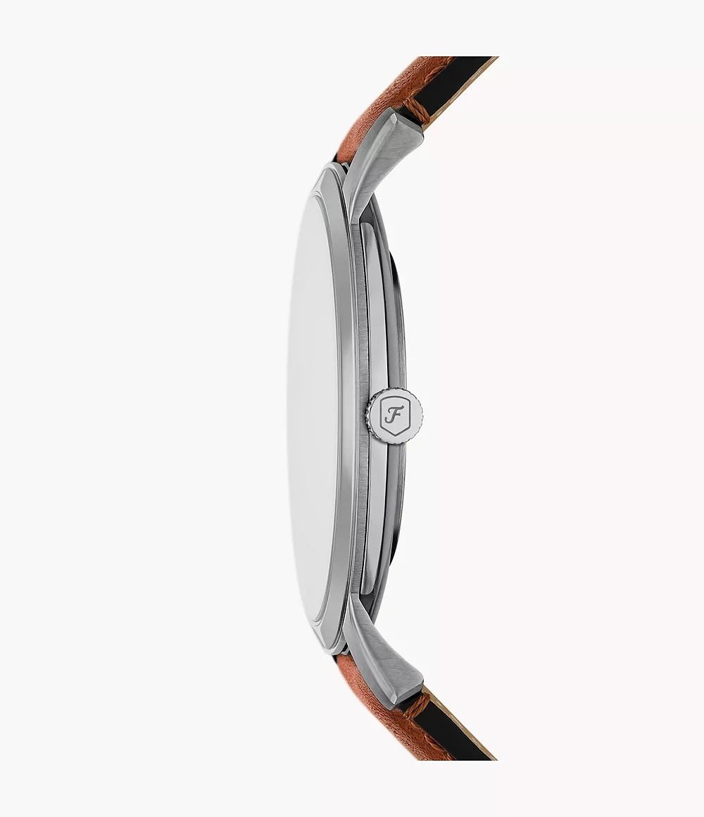 Fossil Green Leather Watch FS6094 view 3