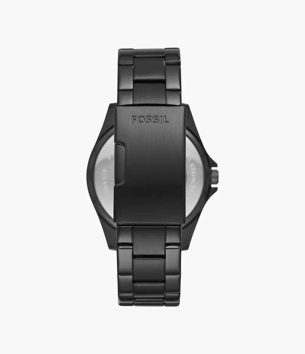 Fossil Womens Black Chronograph Watch ES4519 view 2