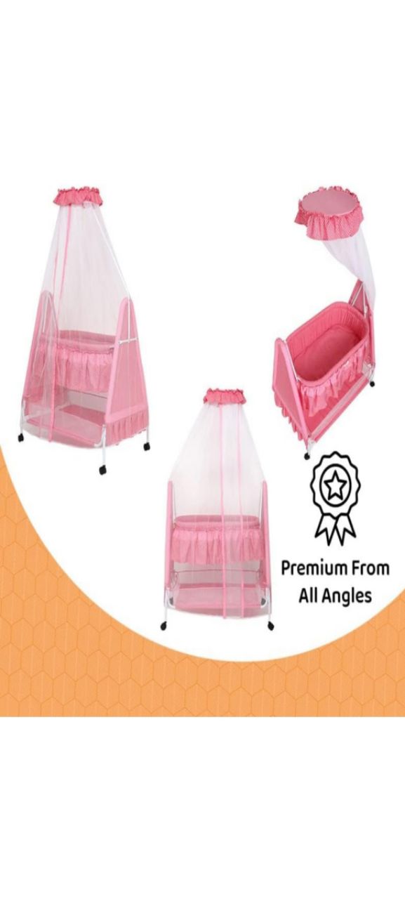 Baby Cradle with Mosquito Net P view 4