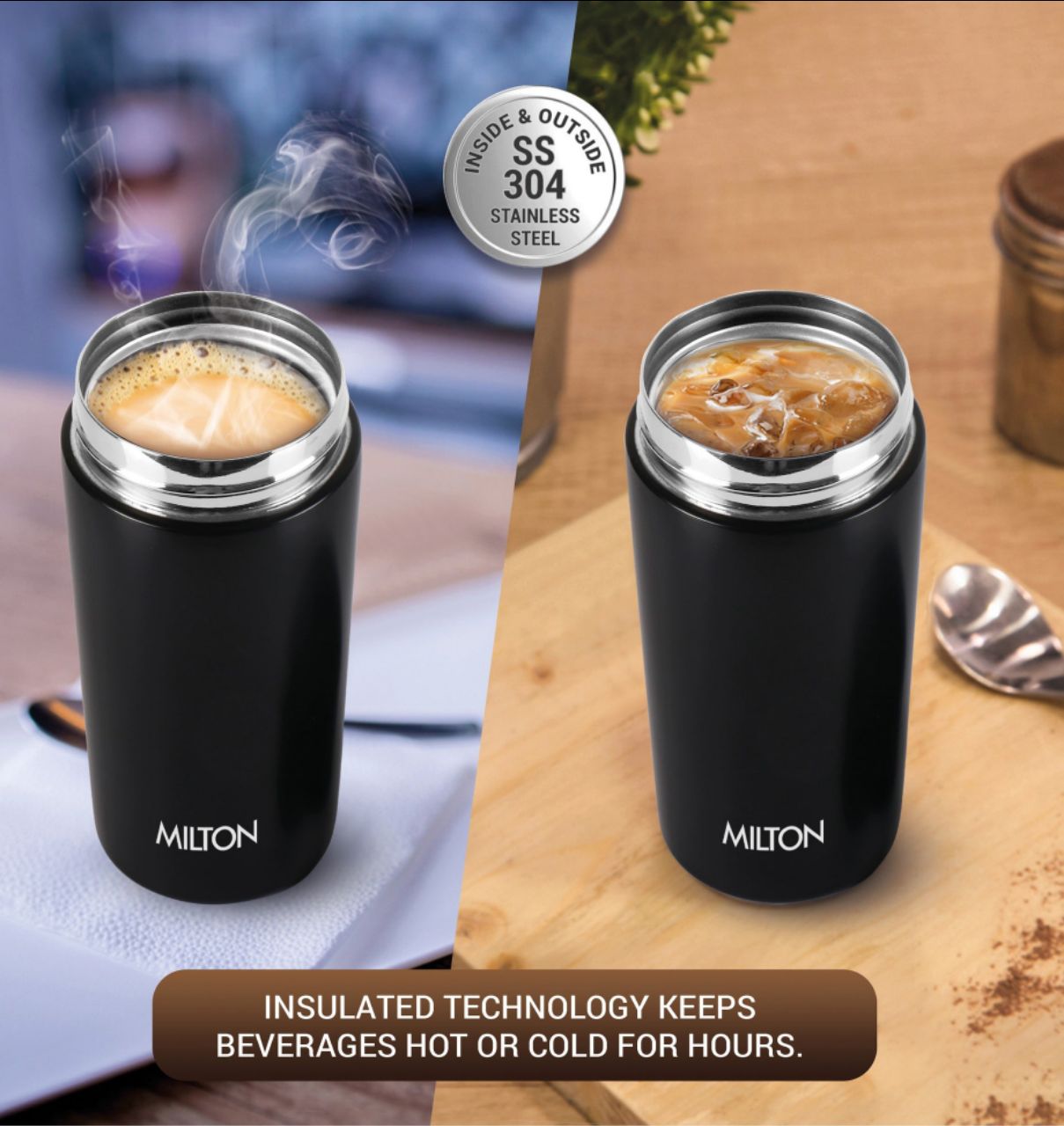 Milton Thermosteel mugs