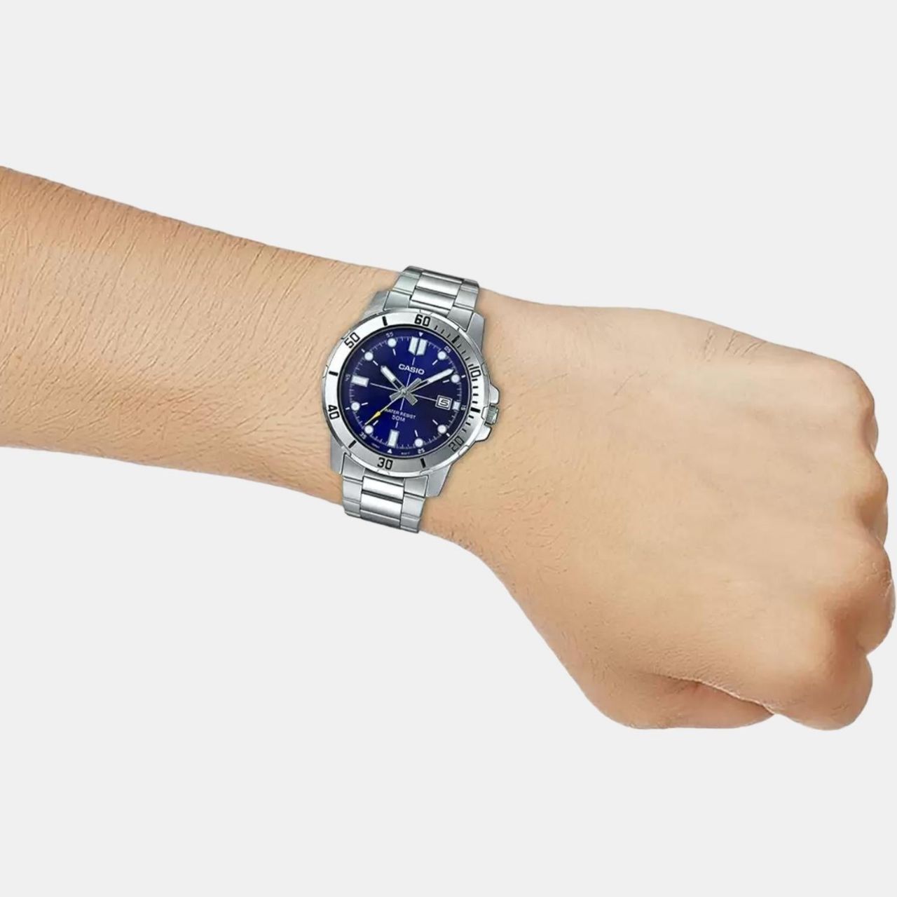 CASIO Mens Analog Blue Dail A2364 view 6