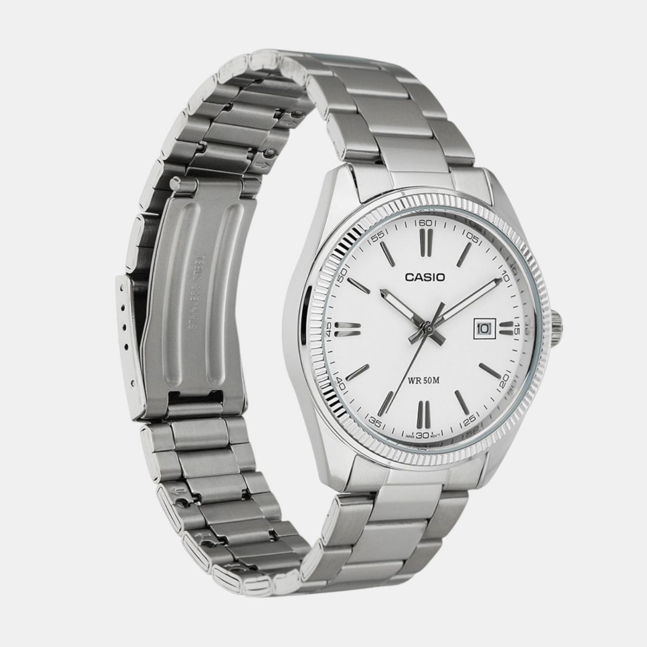 Casio Mens Stainless Steel A1539 view 3