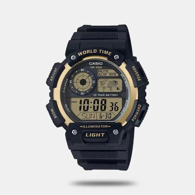 CASIO World Time Digital D151 view 2