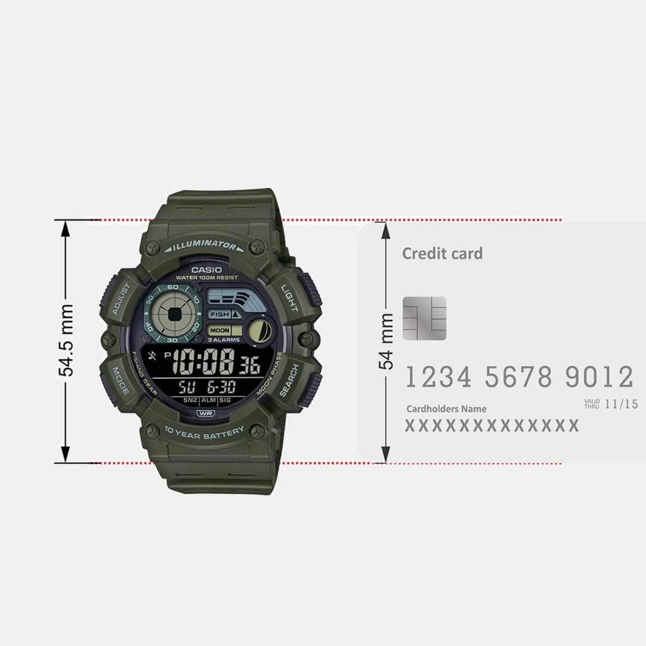 CASIO Illuminator D350 view 9