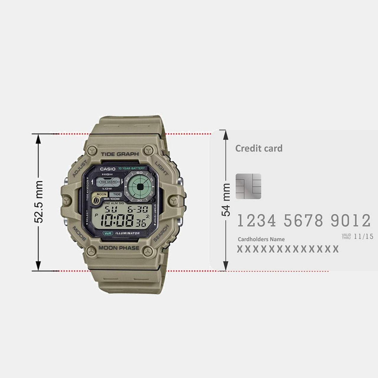 CASIO TIDE GRAPH A2248 view 9