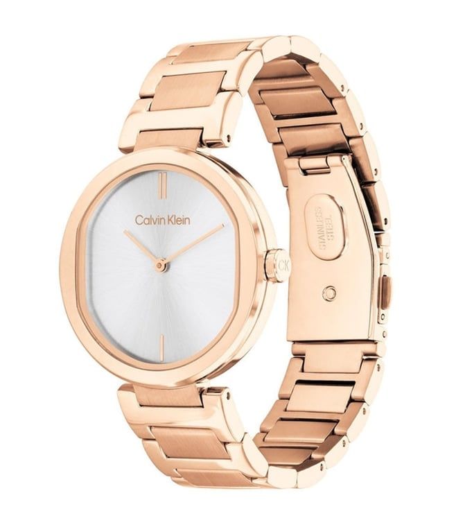 Calvin Klein Rose Gold Watch 25200253 view 3