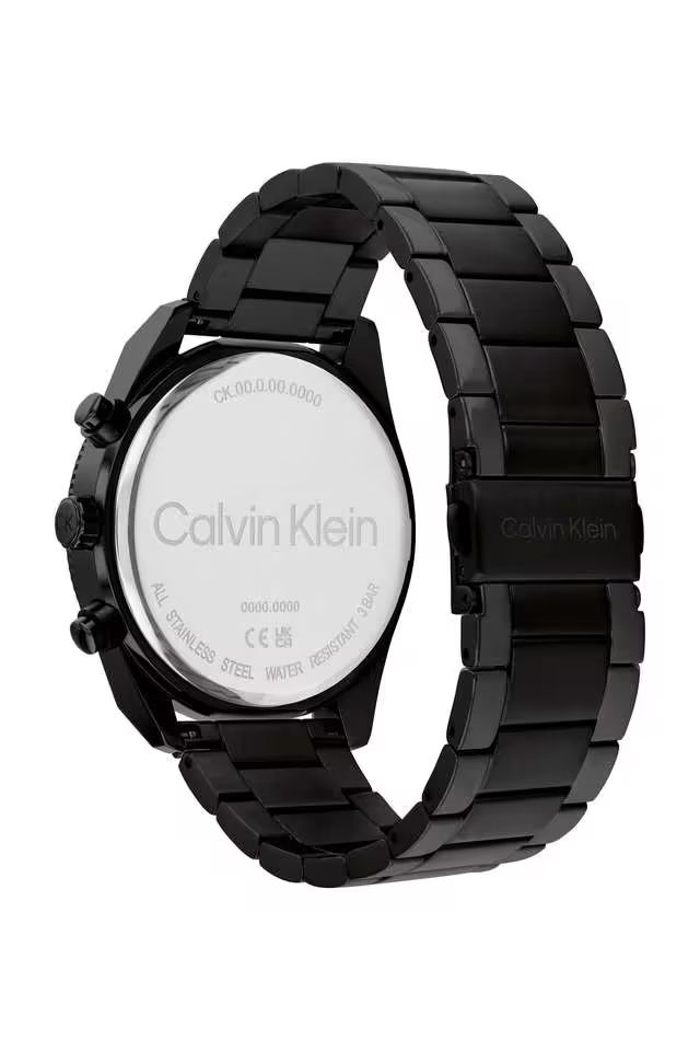 Calvin Klein Black Chronograph Watch 25200359 view 3