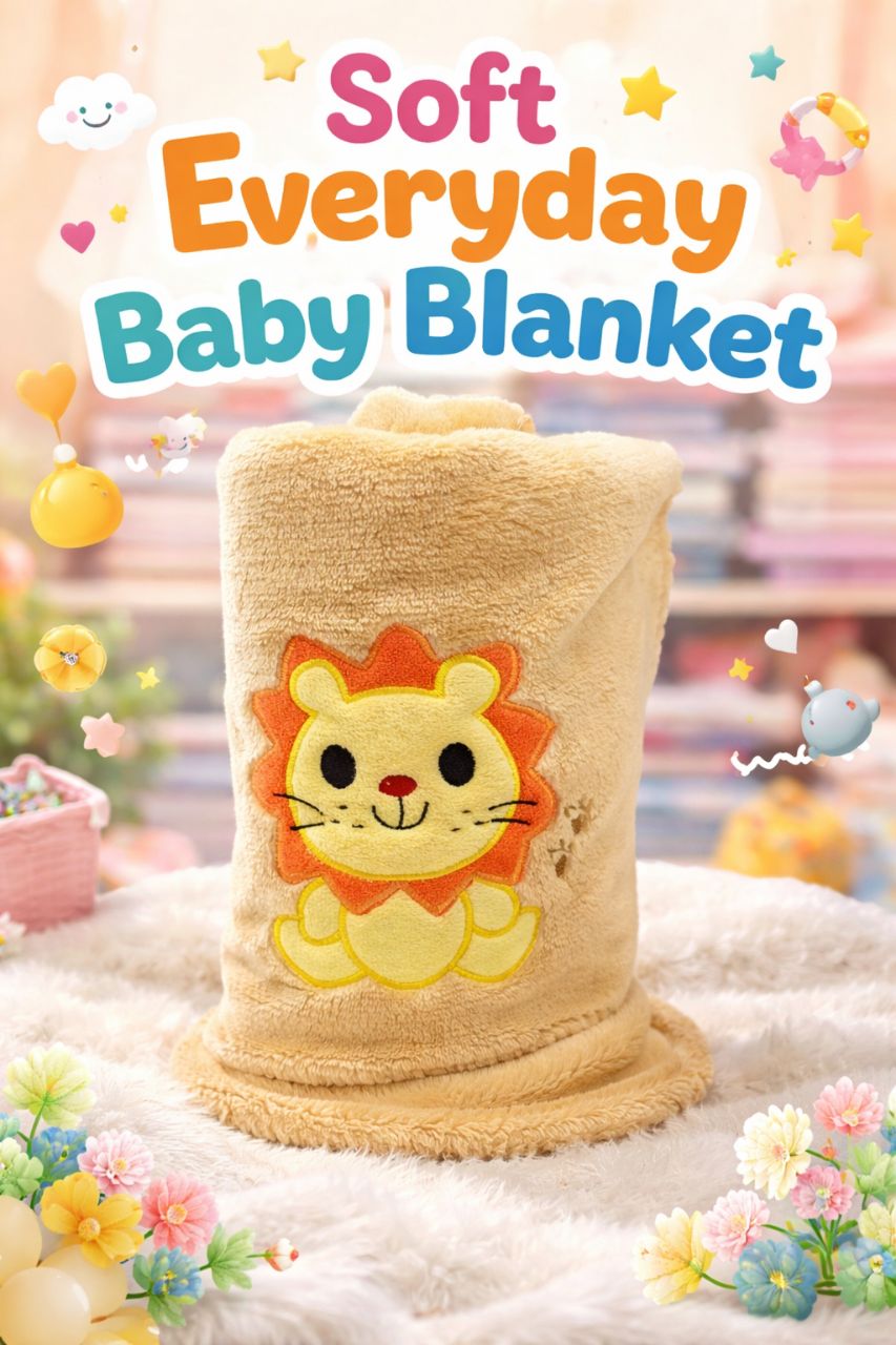 Soft Everyday Baby Blanket view 2