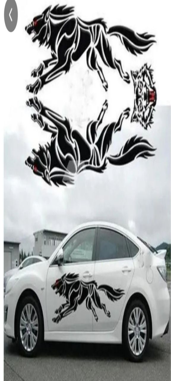Car Vinyl Decal view 2