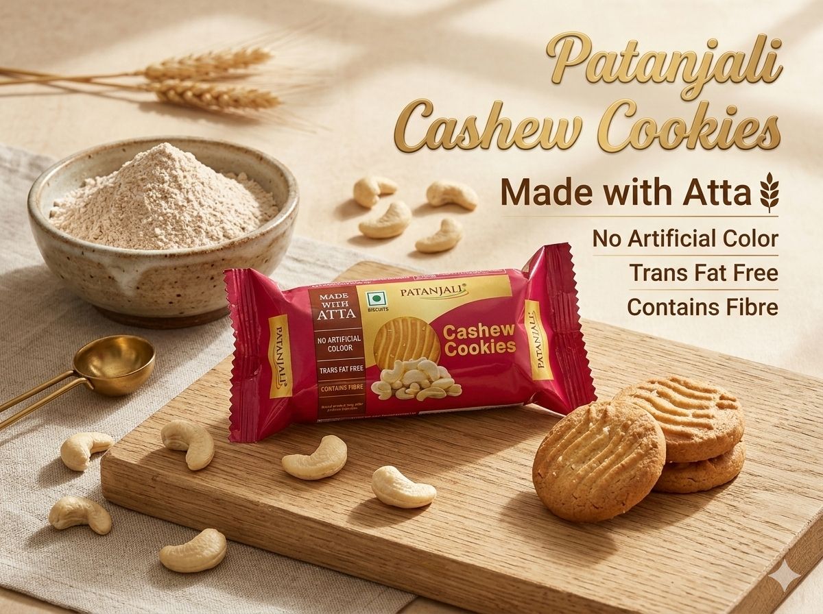 Patanjali Cashew Cookies