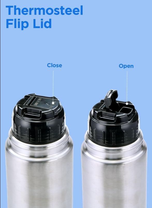 Milton Flip Lid Silver 1000 ML view 7