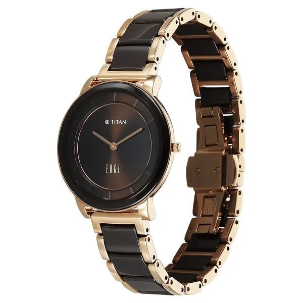 Titan Edge Womens Watch 2777KD01 view 2