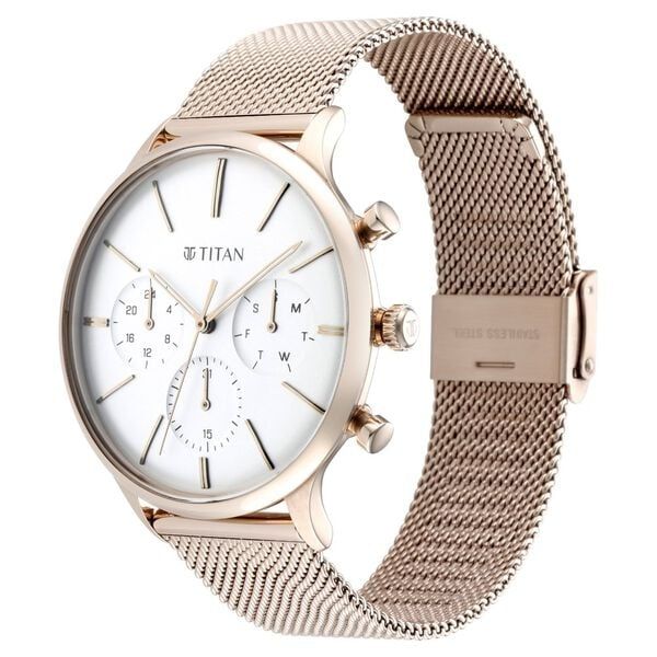 Titan Chronograph Watch 90134WM01 view 2