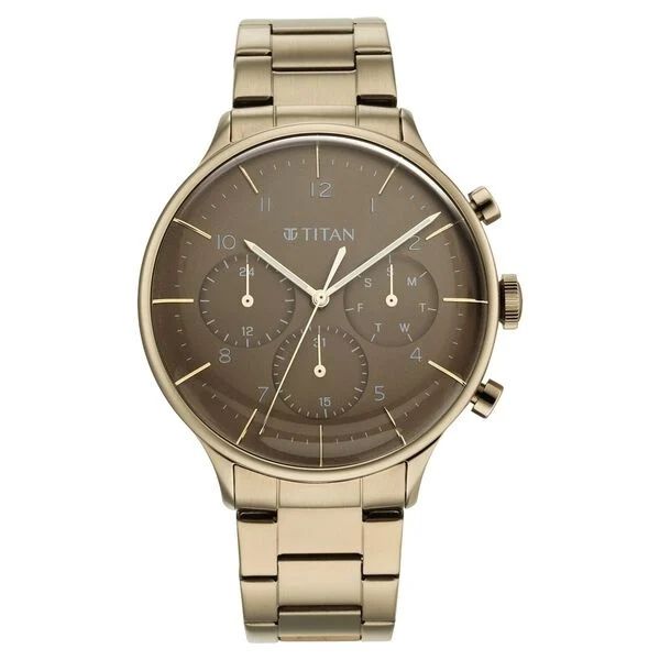 Titan Chronograph Watch 90102QM02 view 2