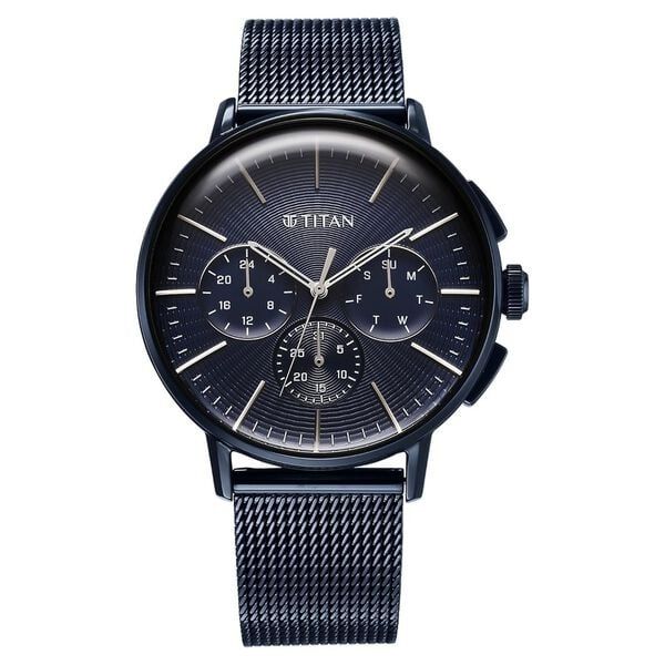 Titan Chronograph Watch 90200QM01