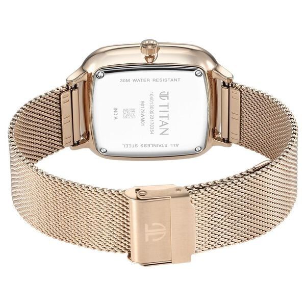 Titan Mens Mesh Watch view 4