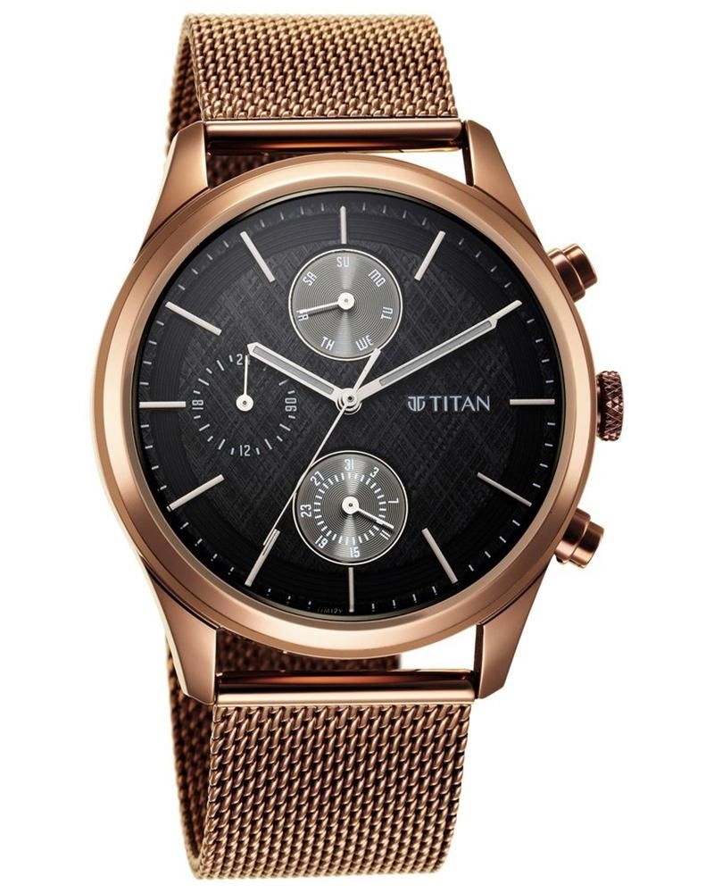 Titan Chronograph Watch NT1805QM05 view 2