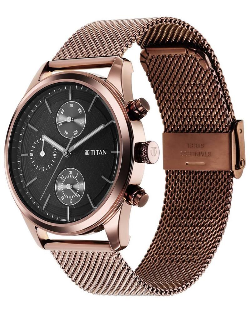 Titan Chronograph Watch NT1805QM05 view 4