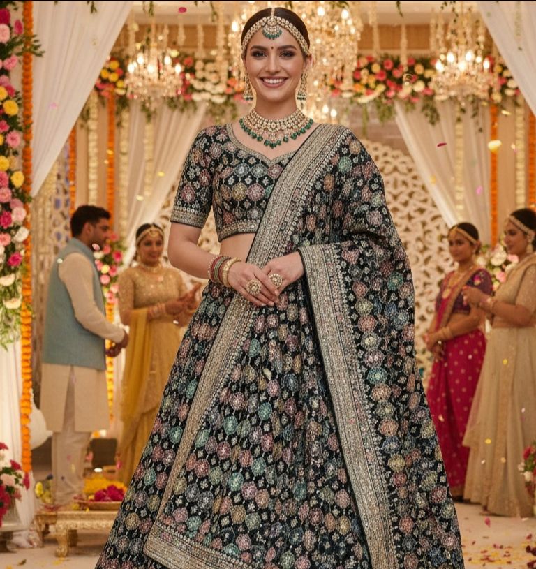 Fabric For Lehenga Sets