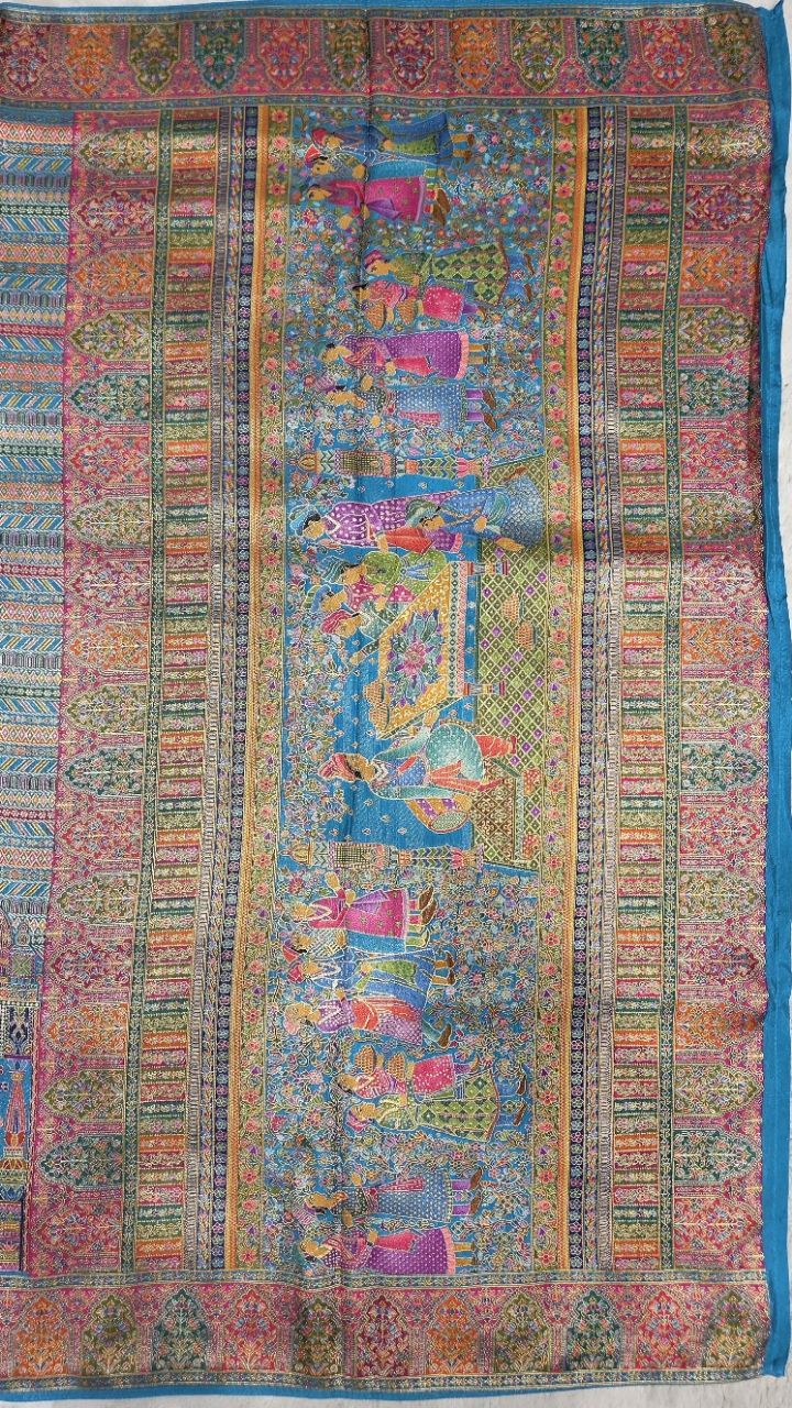 Pashmina Darbar .Saree view 5