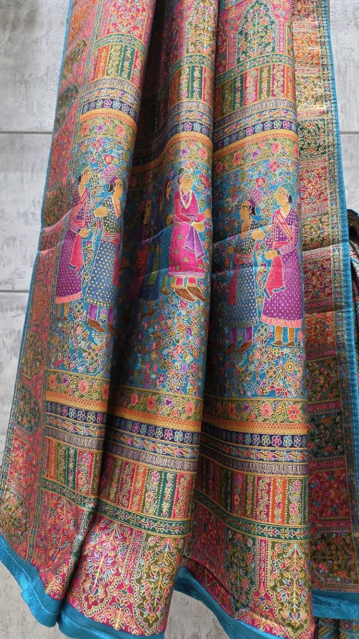 Pashmina Darbar .Saree view 3