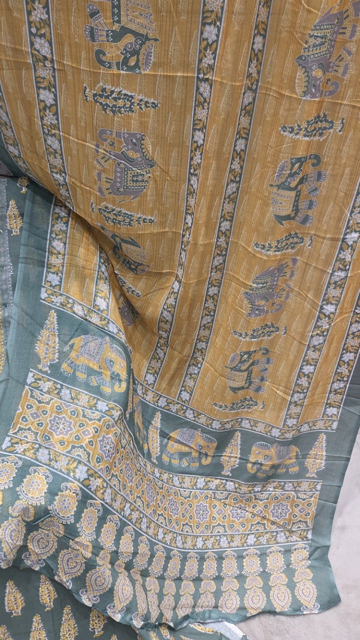 Unstitched Suit.Fabric view 4