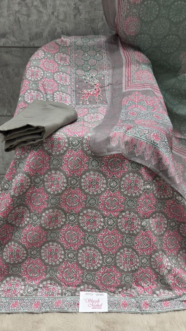 Unstitched Suit Fabric. view 2