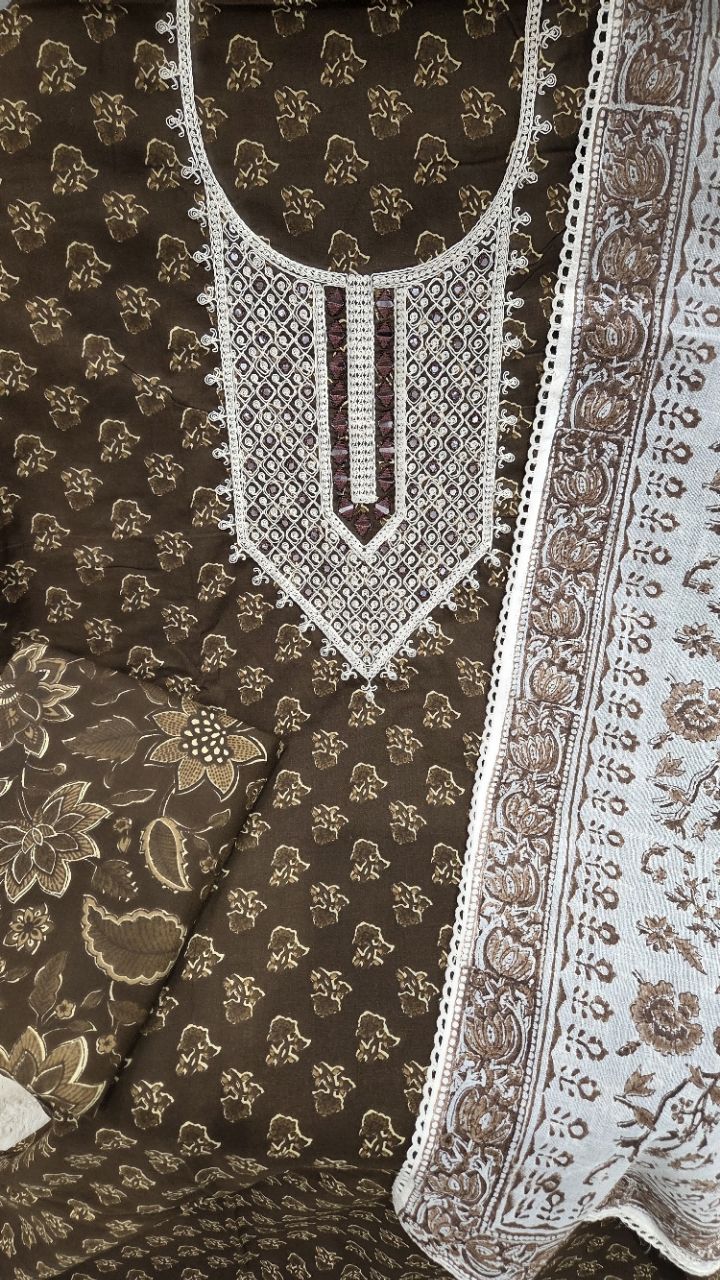 Unstitched Suit Fabric 😍 view 3