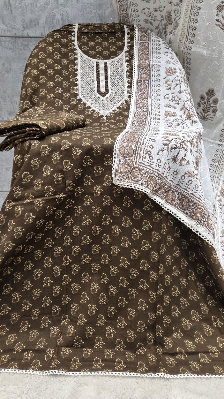 Unstitched Suit Fabric 😍 view 2