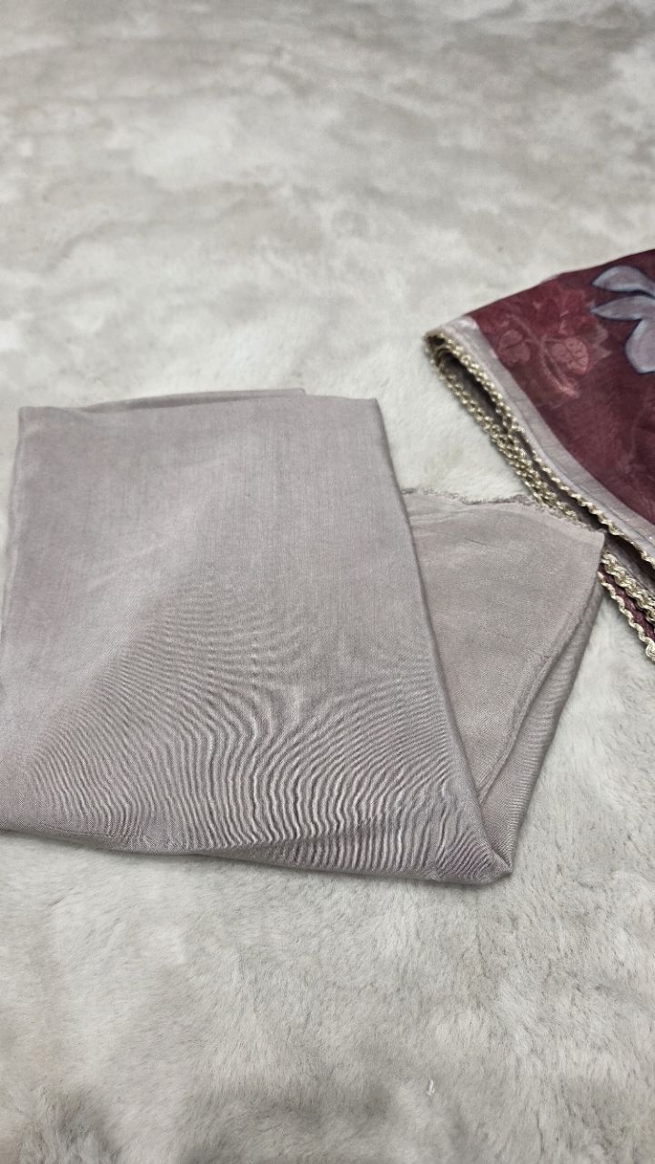 Unstitched .Suit .Fabric view 5