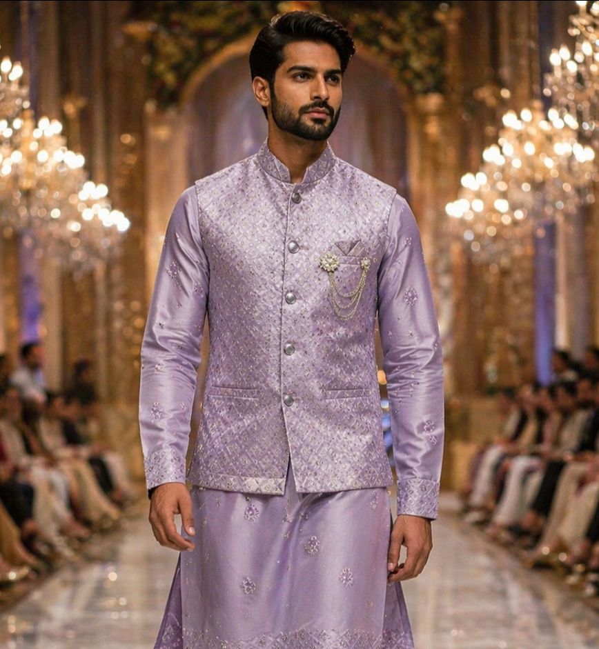 Kurta jacket set