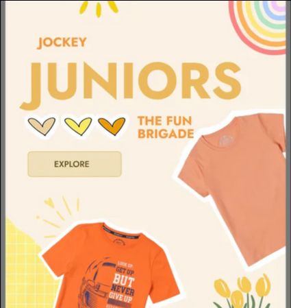 Jockey junior innerwear