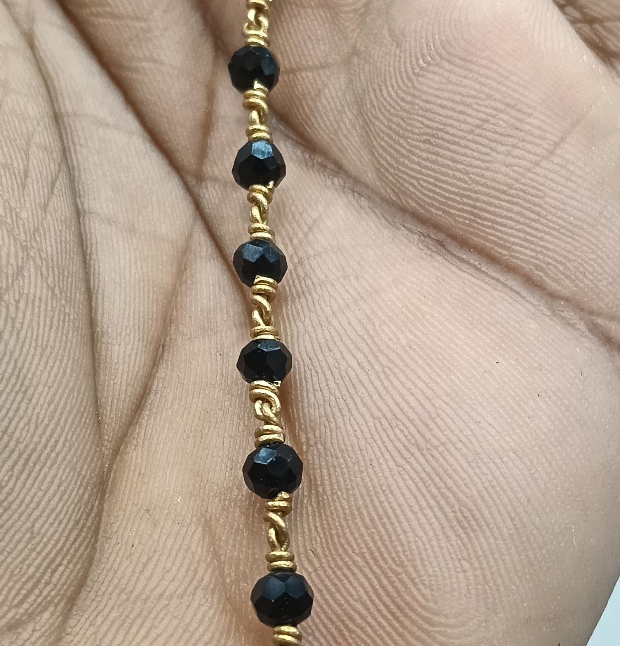 Panchaloha beads mala