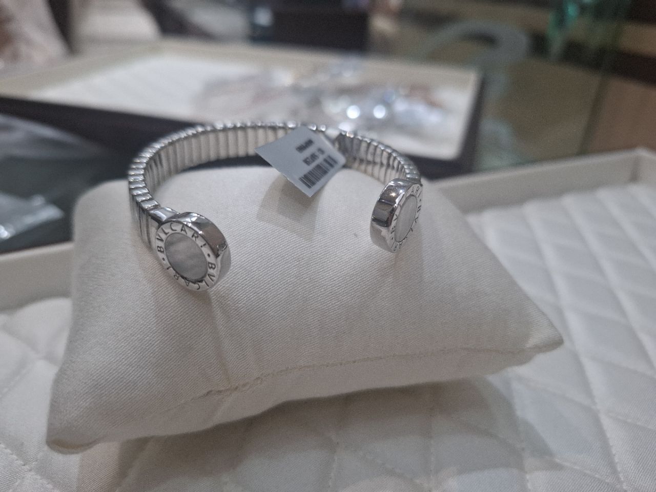 Bvlgari Silver Bracelet view 2