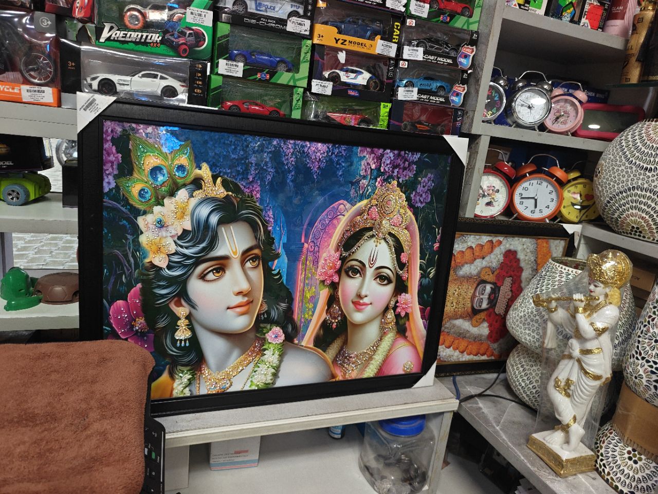 Radha-Krishna Wall Art view 2