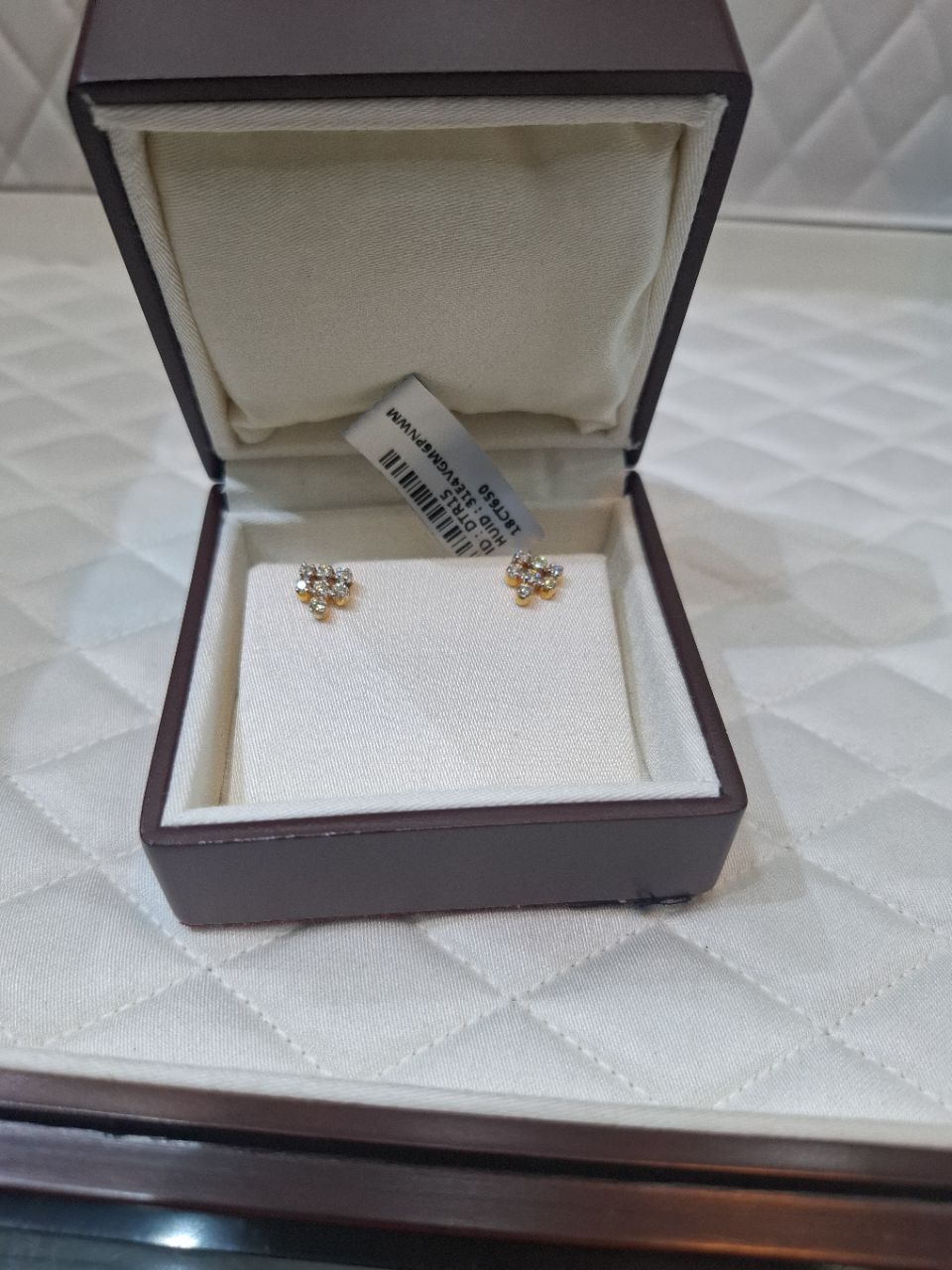 Diamond Stud Earrings view 2