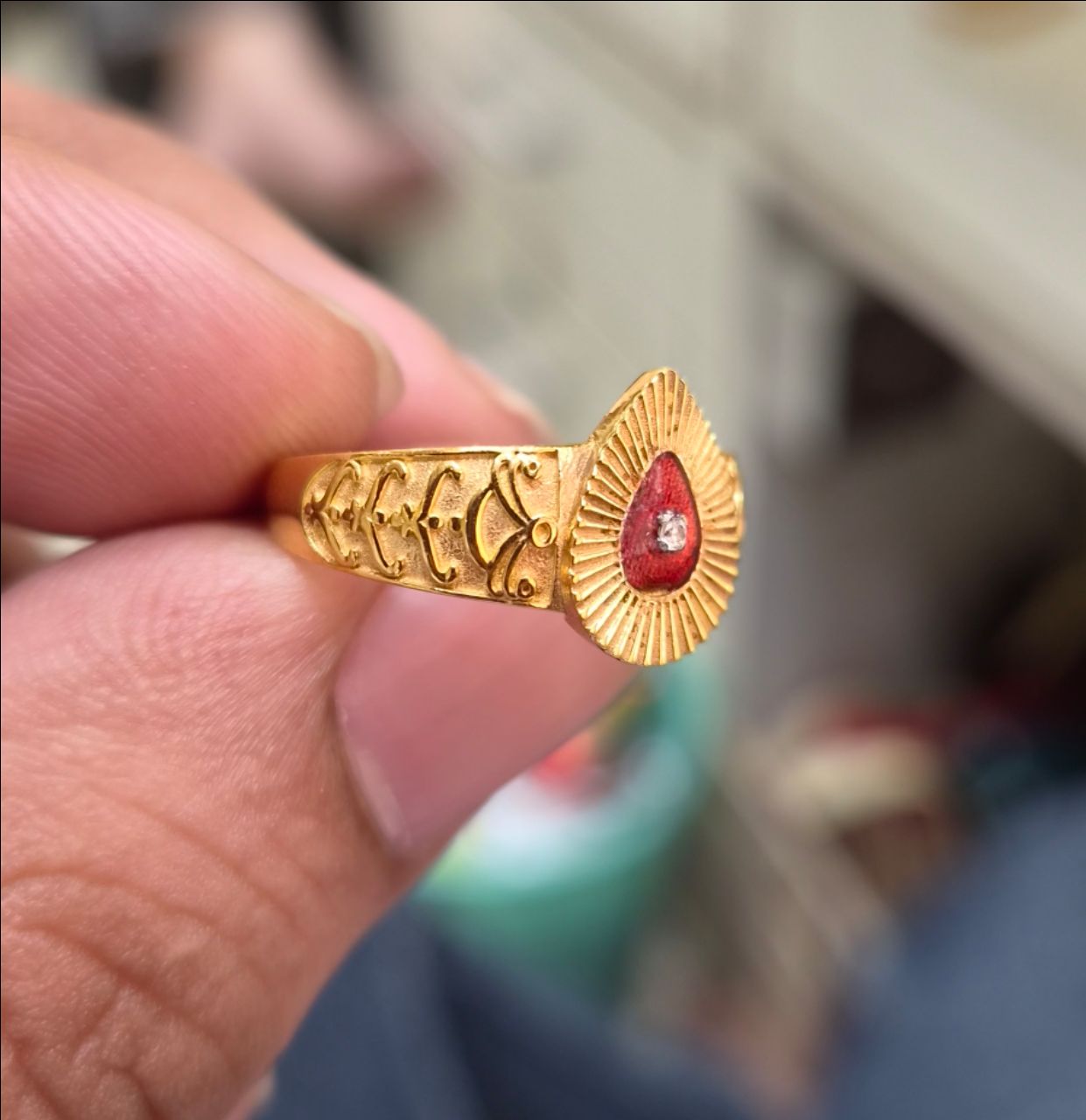 Men Silver Kada