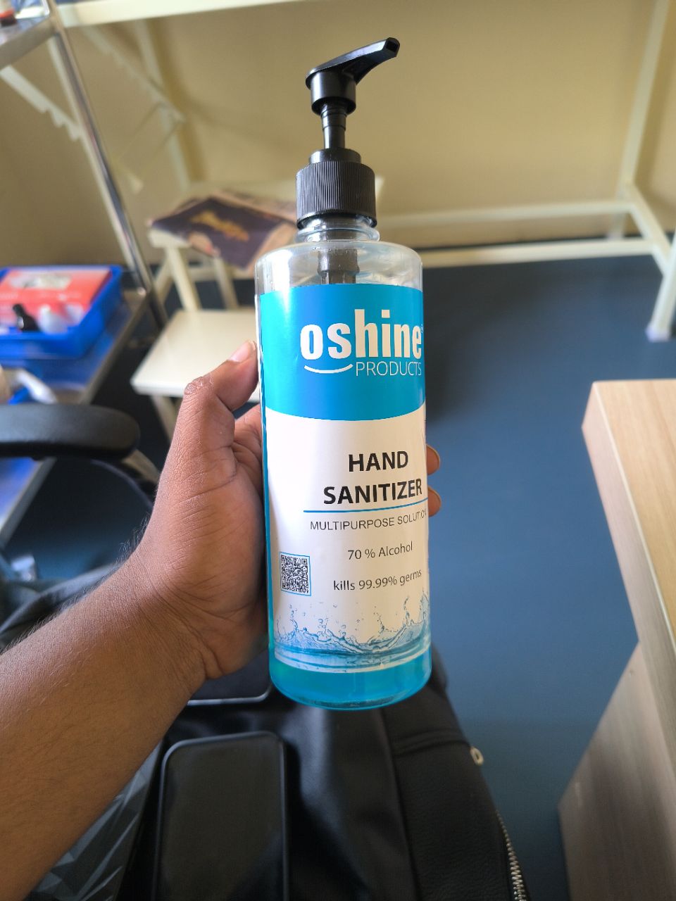 Oshine Hand Sanitizer view 2