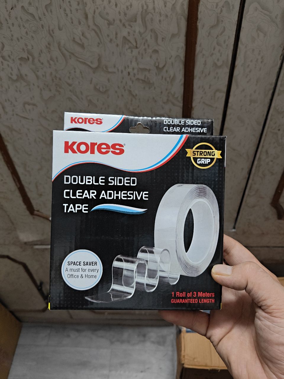 Kores Double Sided Clear Adhesive Tape view 2